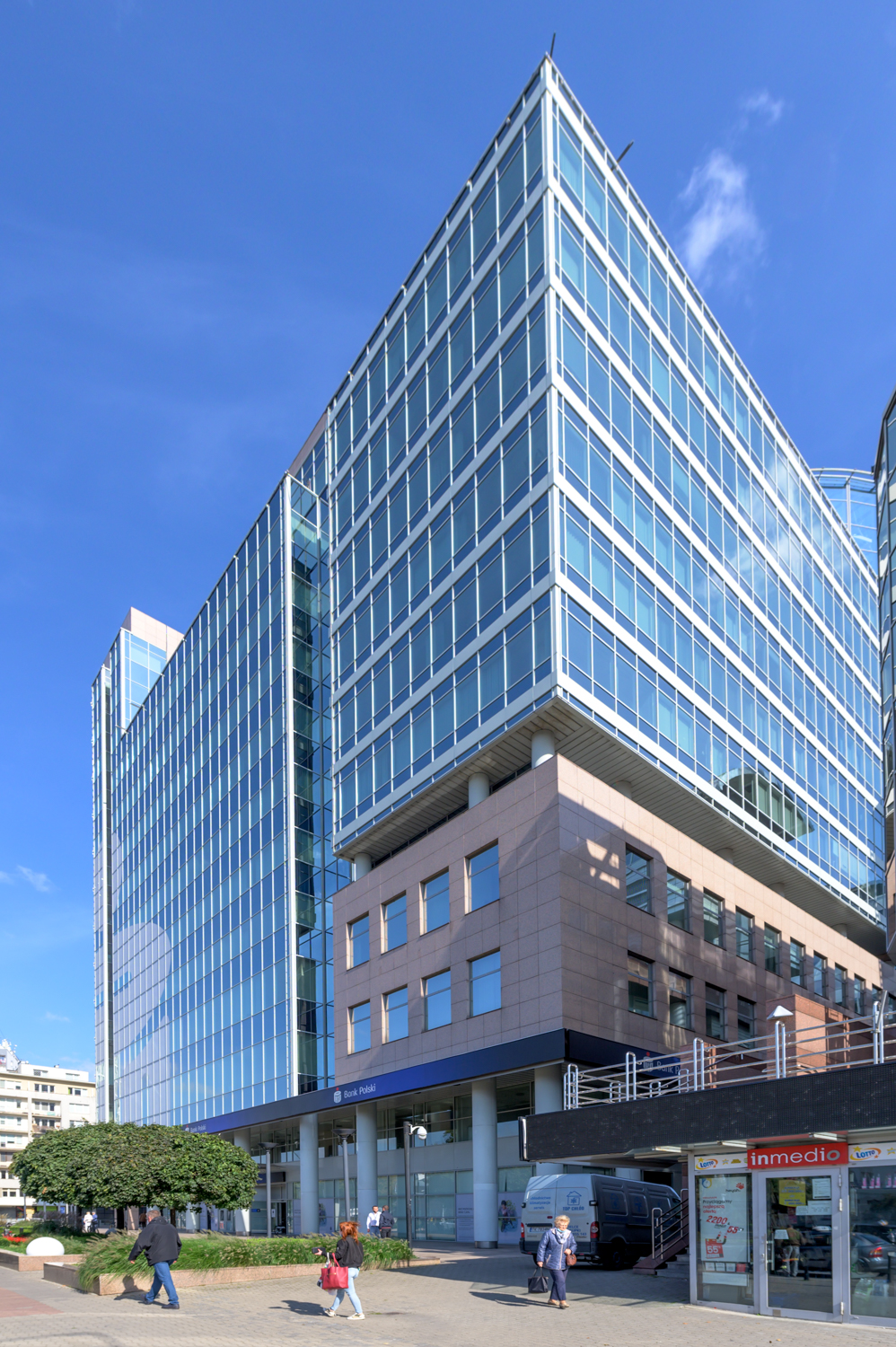 Zdjęcie architektury budynku Centrum Finansowe Puławska